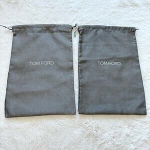 Tom Ford Gray Dust Bags - Pair